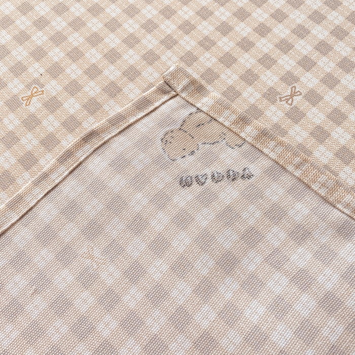 91家纺网 家纺一手货源 找家纺 漫仙阁家纺 2026新款老粗布床单系列 开心熊