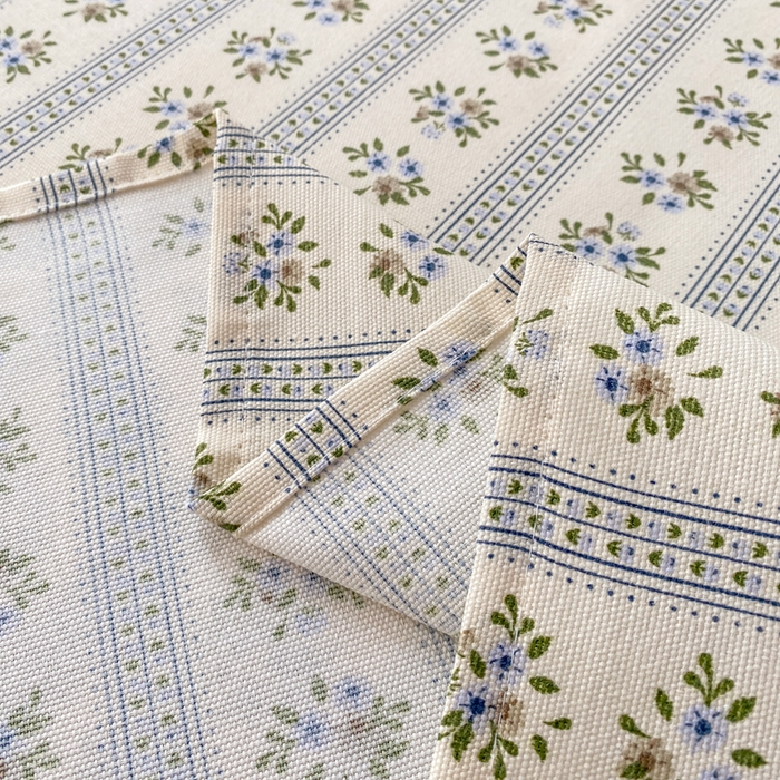 91家纺网 家纺一手货源 找家纺 漫仙阁家纺 2026新款老粗布床单系列 兰心