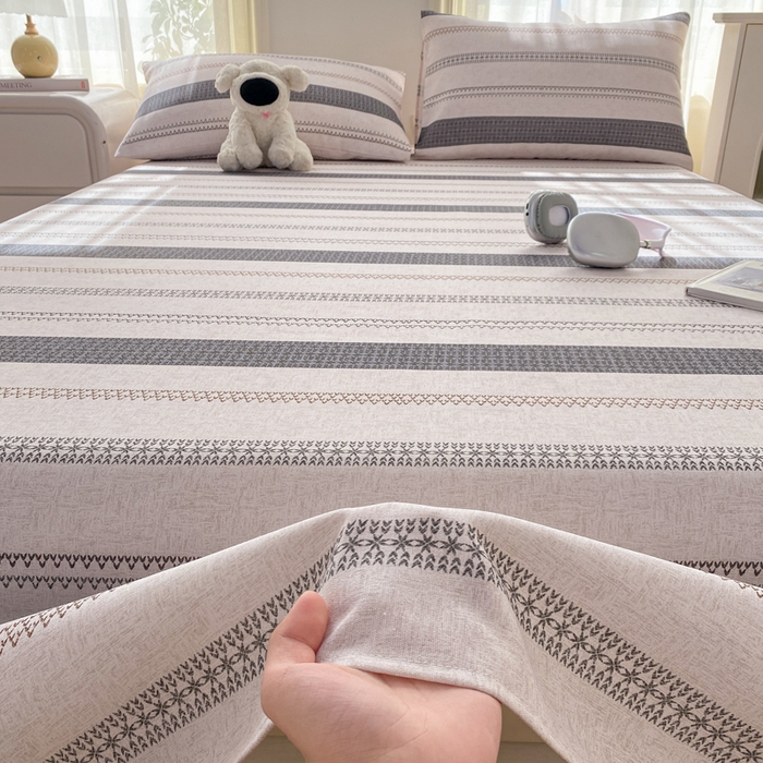 91家纺网 家纺一手货源 找家纺 漫仙阁家纺 2026新款老粗布床单系列 流金岁月