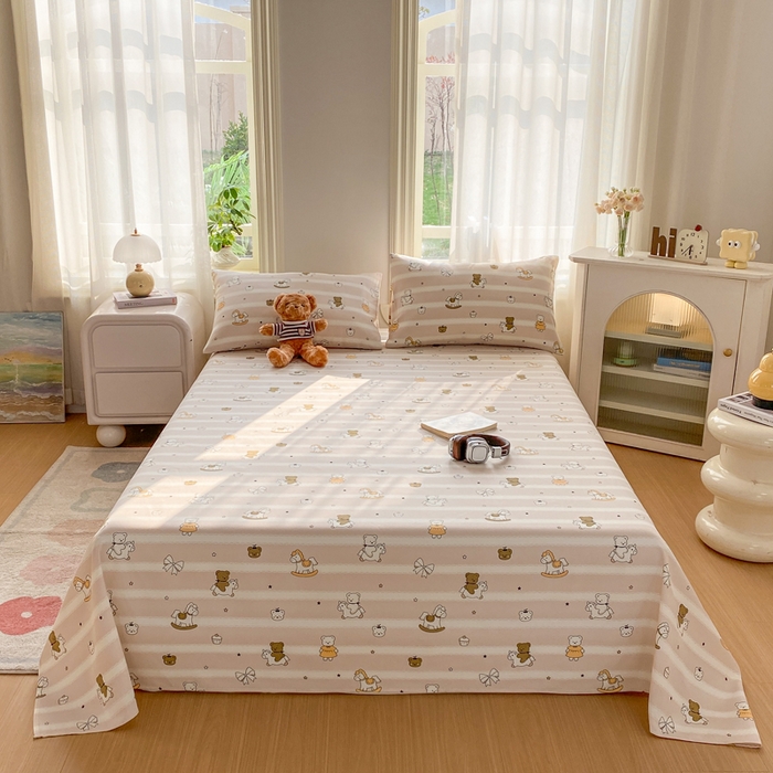 91家纺网 家纺一手货源 找家纺 漫仙阁家纺 2026新款老粗布床单系列 马上发财