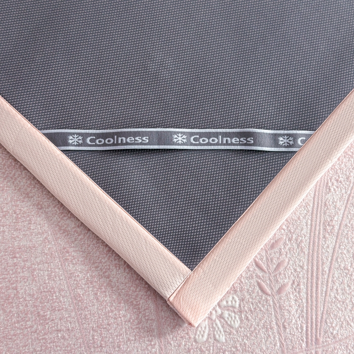 91家纺网 家纺一手货源 找家纺 （总）绒艺席业 2026年新款立体浮雕工艺正宗凉感豆豆席凉席席子-平铺款