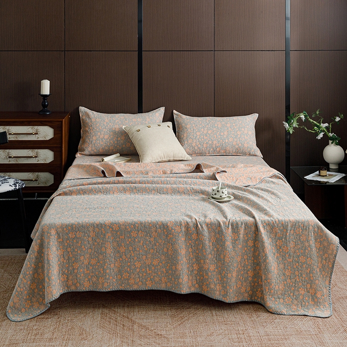 91家纺网 家纺一手货源 找家纺 （总）悦然毛巾被 2026新款全棉三层纱A类多功能毛巾被休闲毯夏被床盖床单