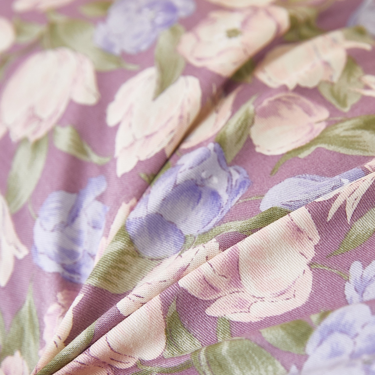 91家纺网 家纺一手货源 找家纺 梦叶草 2026新款全棉碎花猫耳荞麦枕 全棉碎花猫耳荞麦枕-花海