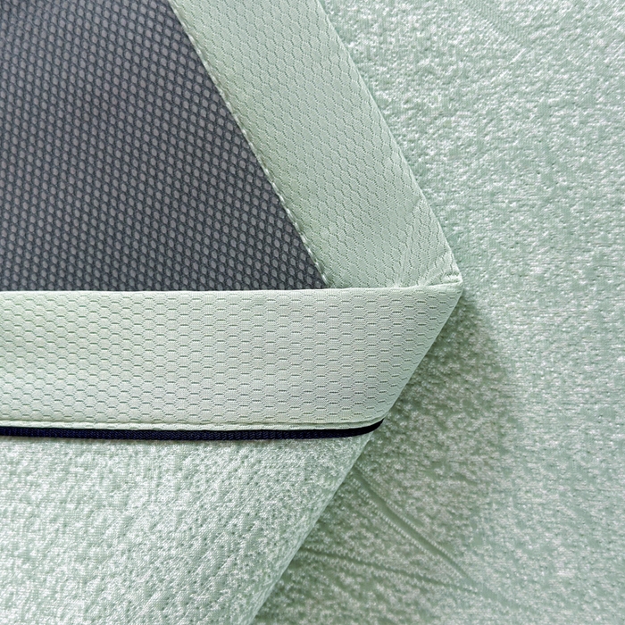 91家纺网 家纺一手货源 找家纺 绒艺席业 2026年新款立体浮雕工艺正宗凉感豆豆席凉席席子-平铺款 豆豆彩蝶-绿色