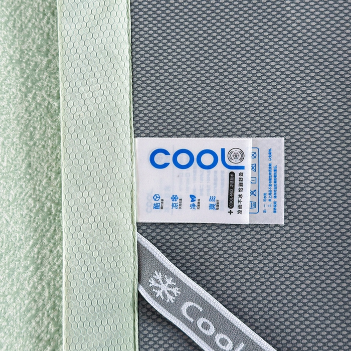 91家纺网 家纺一手货源 找家纺 绒艺席业 2026年新款立体浮雕工艺正宗凉感豆豆席凉席席子-平铺款 豆豆彩蝶-绿色