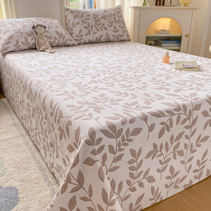 91家纺网 家纺一手货源 找家纺 漫仙阁家纺 2026新款老粗布床单系列 南枝