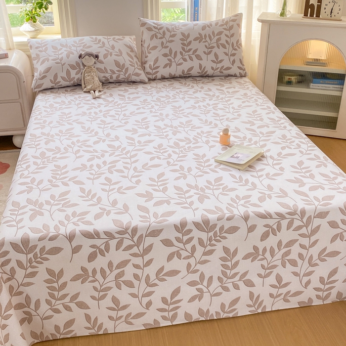 91家纺网 家纺一手货源 找家纺 漫仙阁家纺 2026新款老粗布床单系列 南枝