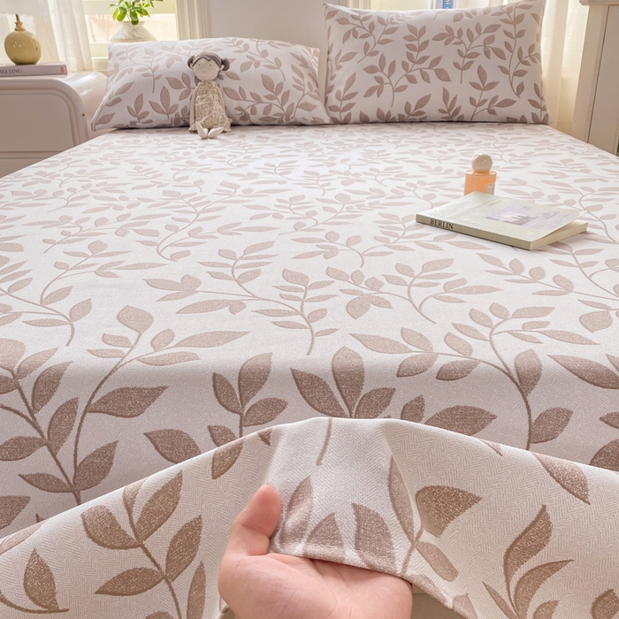 91家纺网 家纺一手货源 找家纺 漫仙阁家纺 2026新款老粗布床单系列 南枝