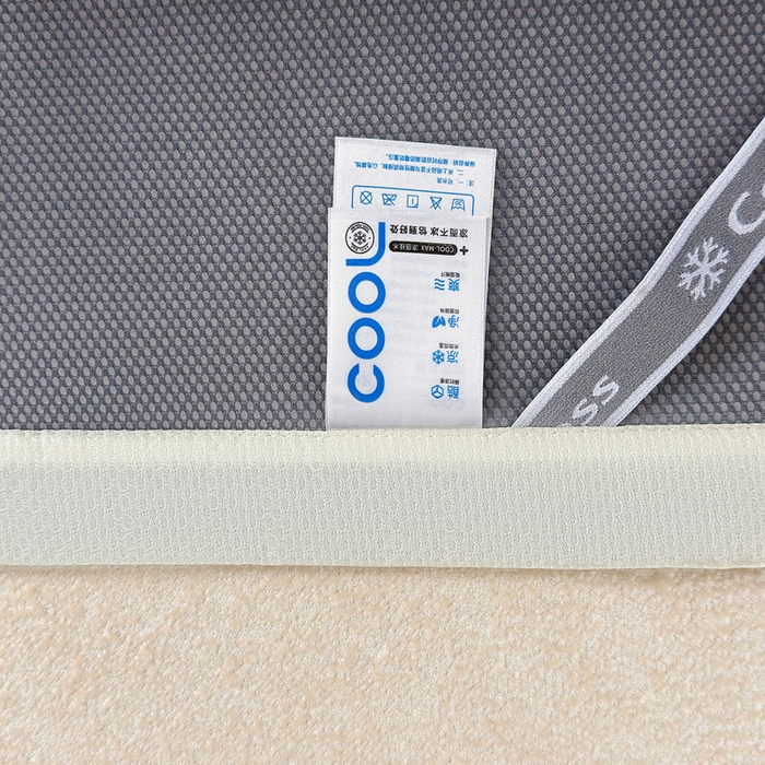 91家纺网 家纺一手货源 找家纺 绒艺席业 2026年新款立体浮雕工艺正宗凉感豆豆席凉席席子-平铺款 豆豆彩蝶-白色