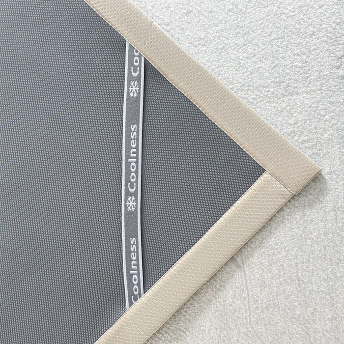 91家纺网 家纺一手货源 找家纺 绒艺席业 2026年新款立体浮雕工艺正宗凉感豆豆席凉席席子-平铺款 豆豆彩蝶-浅灰色