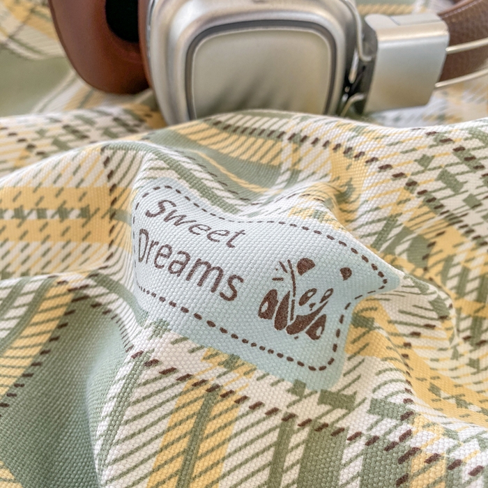 91家纺网 家纺一手货源 找家纺 漫仙阁家纺 2026新款老粗布床单系列 盼盼熊