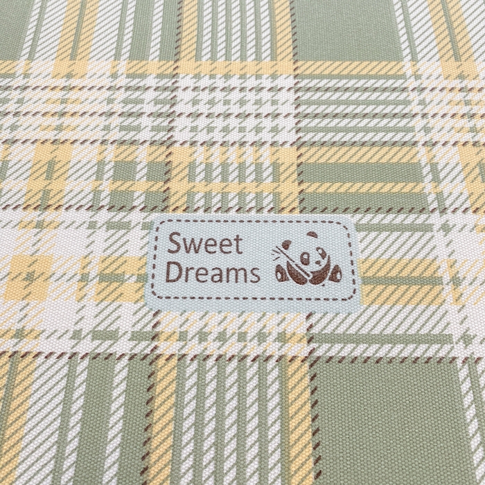 91家纺网 家纺一手货源 找家纺 漫仙阁家纺 2026新款老粗布床单系列 盼盼熊