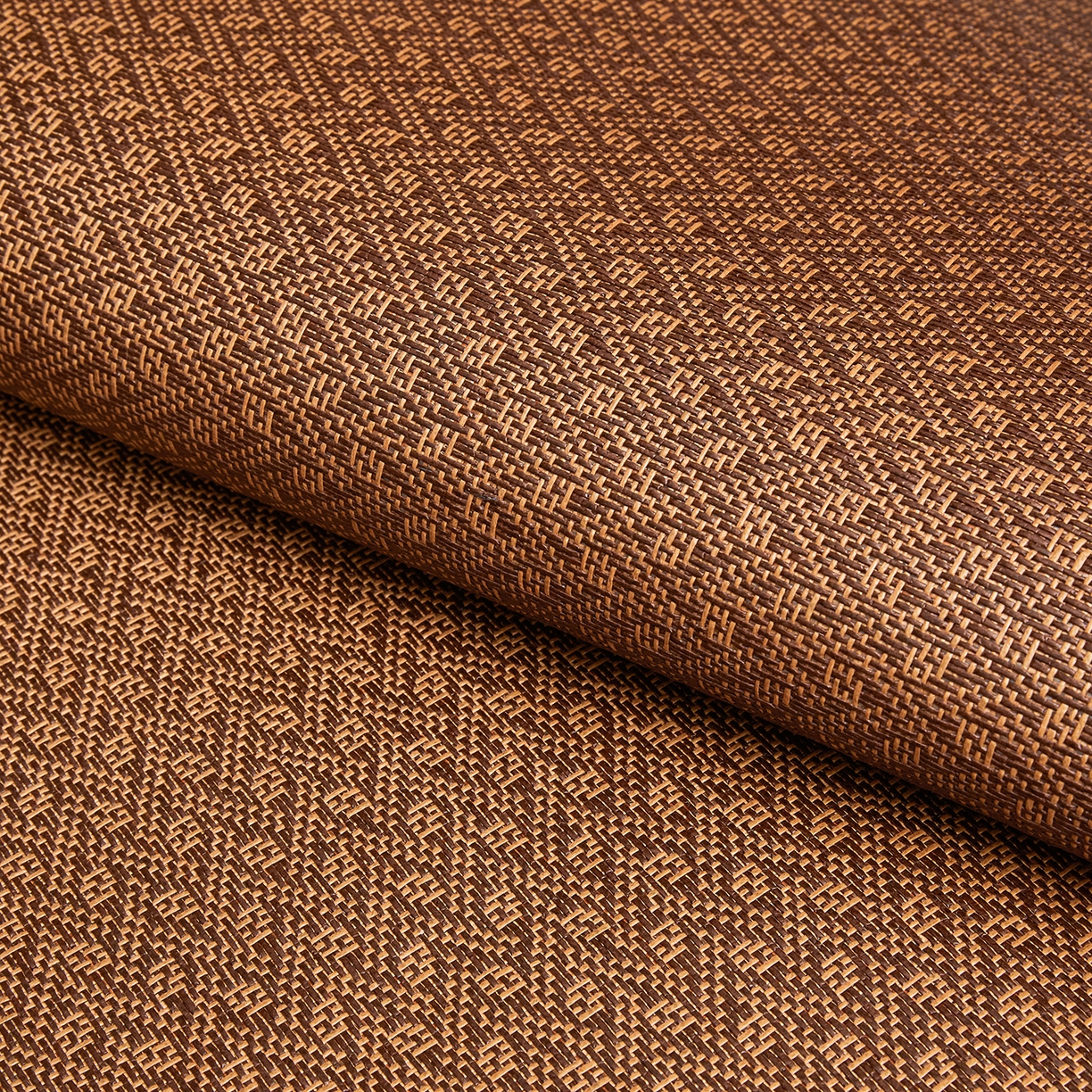 91家纺网 家纺一手货源 找家纺 绒艺席业 2026新款加密古香玉床笠款藤席凉席席子 藤格