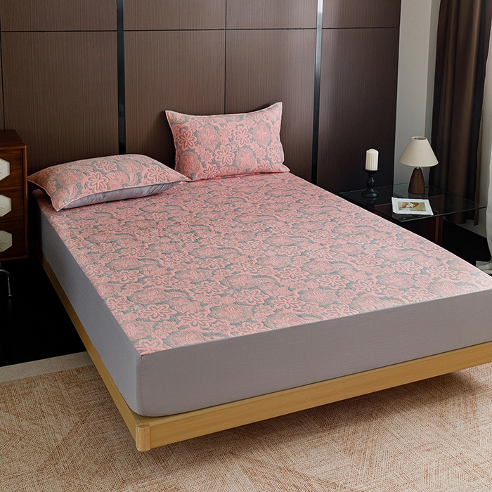 91家纺网 家纺一手货源 找家纺 悦然毛巾被 2026新款全棉三层纱A类多功能毛巾被休闲毯夏被床盖床单 花间小憩