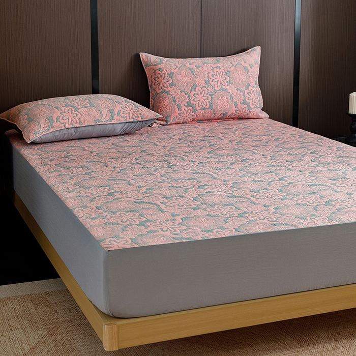 91家纺网 家纺一手货源 找家纺 悦然毛巾被 2026新款全棉三层纱A类多功能毛巾被休闲毯夏被床盖床单 花间小憩