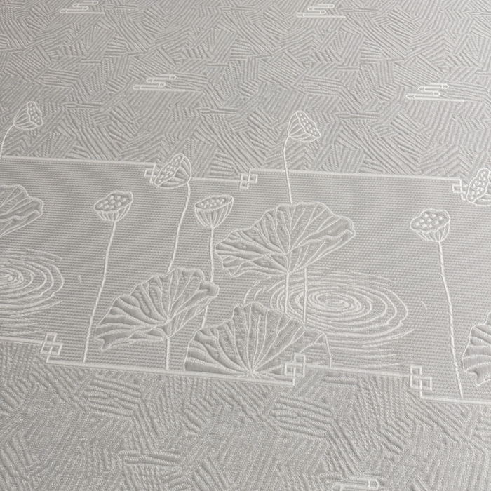 91家纺网 家纺一手货源 找家纺 绒艺席业 2026年新款立体浮雕工艺正宗凉感豆豆席凉席席子-平铺款 豆豆荷塘月色-浅灰色