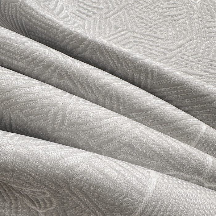 91家纺网 家纺一手货源 找家纺 绒艺席业 2026年新款立体浮雕工艺正宗凉感豆豆席凉席席子-平铺款 豆豆荷塘月色-浅灰色