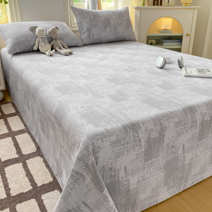 91家纺网 家纺一手货源 找家纺 漫仙阁家纺 2026新款老粗布床单系列 时空