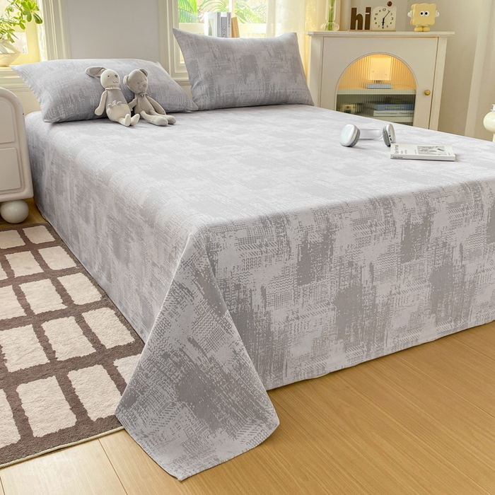 91家纺网 家纺一手货源 找家纺 漫仙阁家纺 2026新款老粗布床单系列 时空