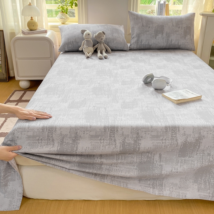 91家纺网 家纺一手货源 找家纺 漫仙阁家纺 2026新款老粗布床单系列 时空