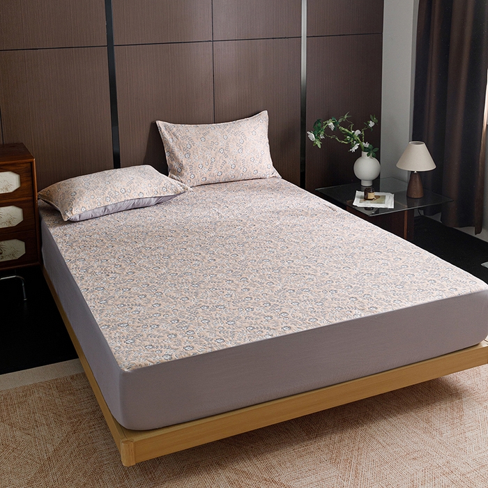 91家纺网 家纺一手货源 找家纺 悦然毛巾被 2026新款全棉三层纱A类多功能毛巾被休闲毯夏被床盖床单 花涧寻踪