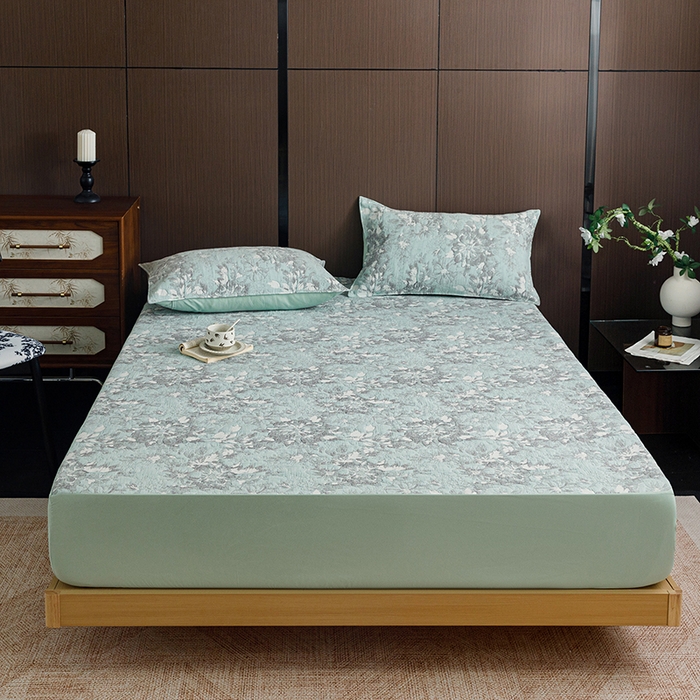 91家纺网 家纺一手货源 找家纺 悦然毛巾被 2026新款全棉三层纱A类多功能毛巾被休闲毯夏被床盖床单 浅夏微风