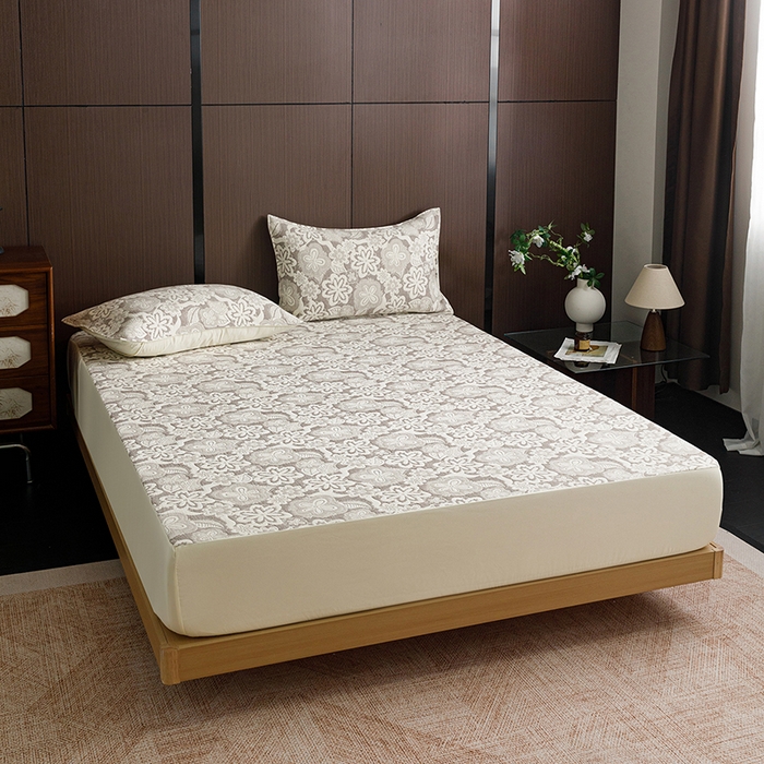 91家纺网 家纺一手货源 找家纺 悦然毛巾被 2026新款全棉三层纱A类多功能毛巾被休闲毯夏被床盖床单 青柠花事