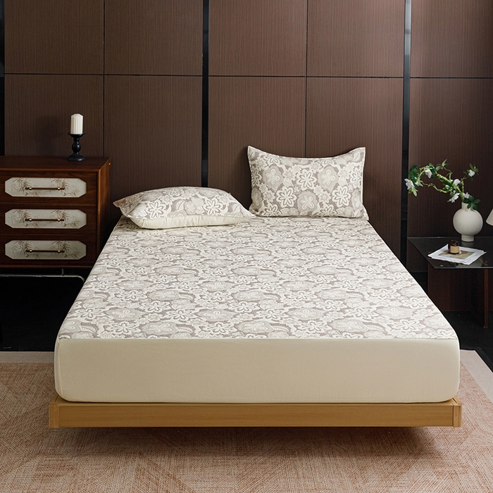 91家纺网 家纺一手货源 找家纺 悦然毛巾被 2026新款全棉三层纱A类多功能毛巾被休闲毯夏被床盖床单 青柠花事