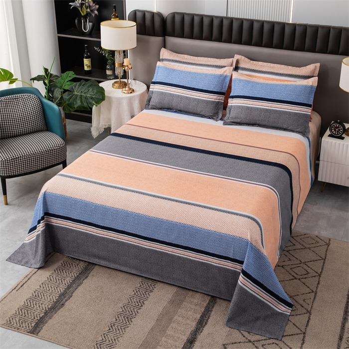 91家纺网 家纺一手货源 找家纺 佳宇轩 2026新款爆款140克独版植物羊绒加厚斜纹磨毛四件套 摩登时代