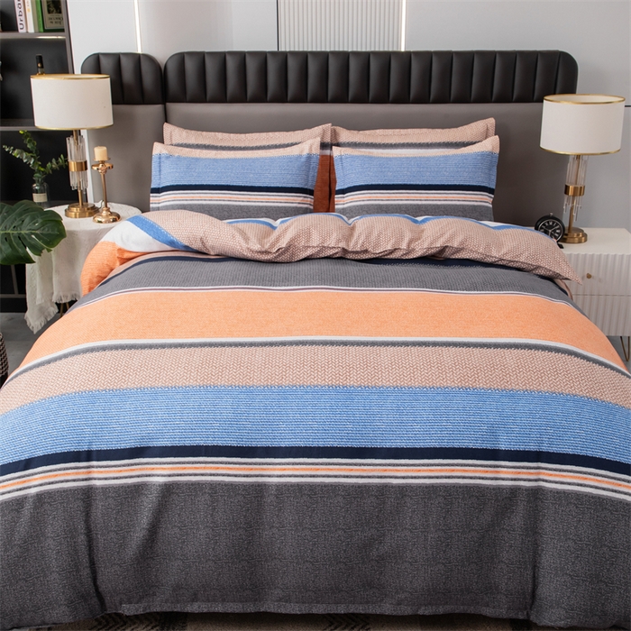 91家纺网 家纺一手货源 找家纺 佳宇轩 2026新款爆款140克独版植物羊绒加厚斜纹磨毛四件套 摩登时代