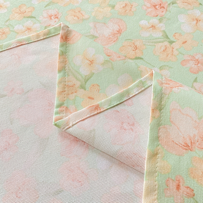 91家纺网 家纺一手货源 找家纺 漫仙阁家纺 2026新款老粗布床单系列 夏花