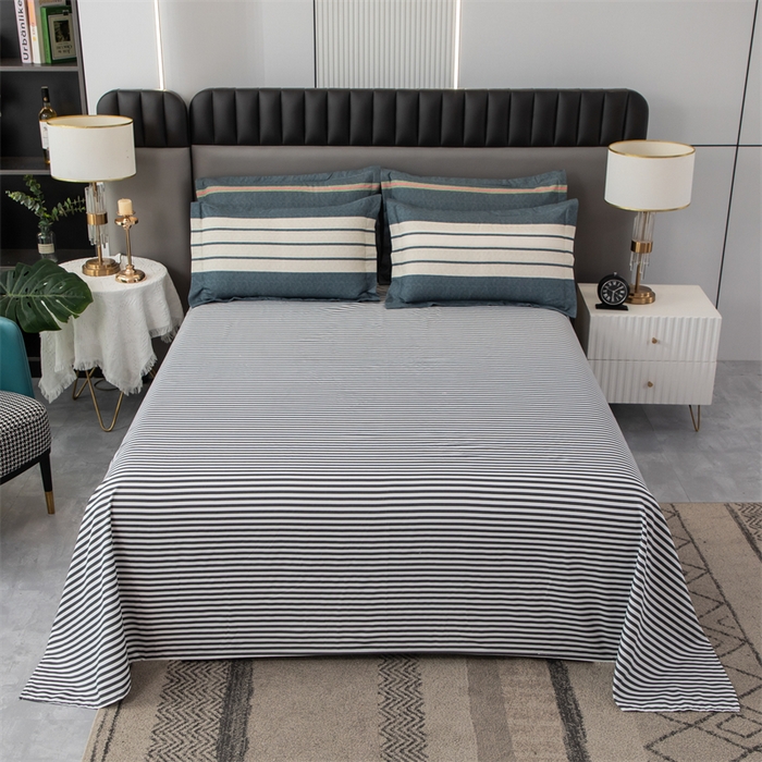 91家纺网 家纺一手货源 找家纺 佳宇轩 2026新款爆款140克独版植物羊绒加厚斜纹磨毛四件套 绅士