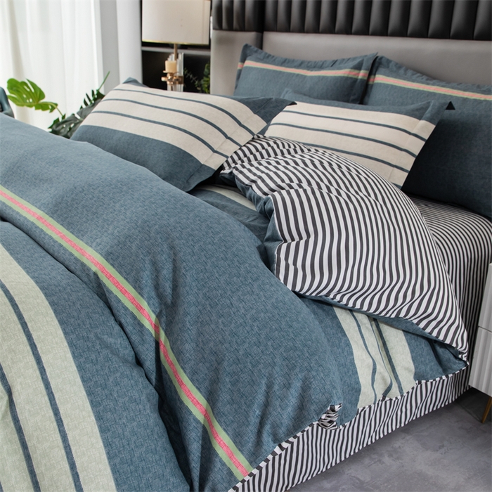 91家纺网 家纺一手货源 找家纺 佳宇轩 2026新款爆款140克独版植物羊绒加厚斜纹磨毛四件套 绅士