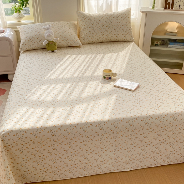 91家纺网 家纺一手货源 找家纺 漫仙阁家纺 2026新款老粗布床单系列 雅韵