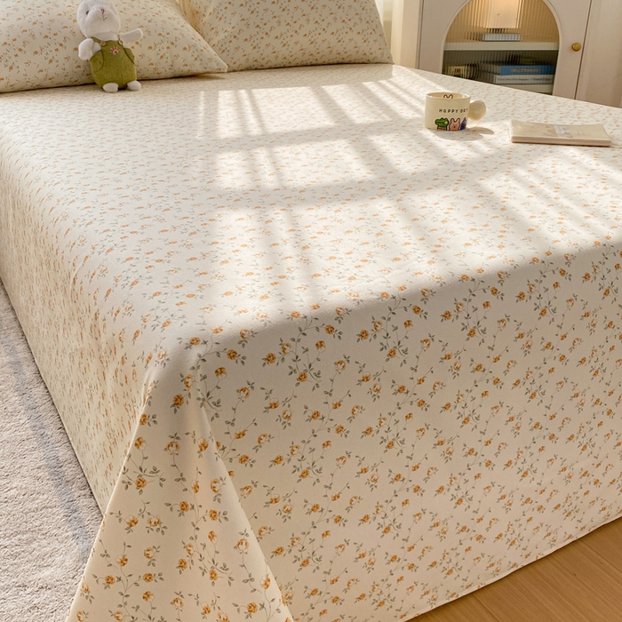 91家纺网 家纺一手货源 找家纺 漫仙阁家纺 2026新款老粗布床单系列 雅韵