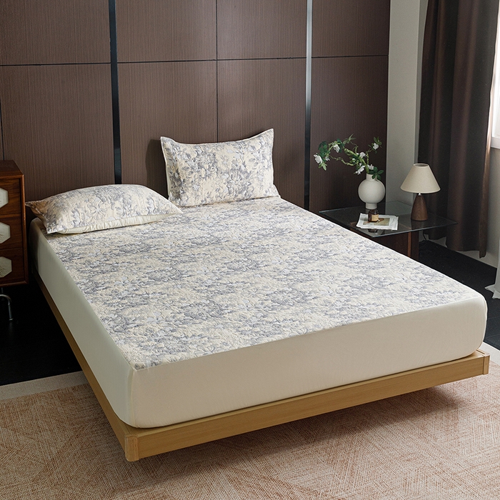 91家纺网 家纺一手货源 找家纺 悦然毛巾被 2026新款全棉三层纱A类多功能毛巾被休闲毯夏被床盖床单 森屿晚星