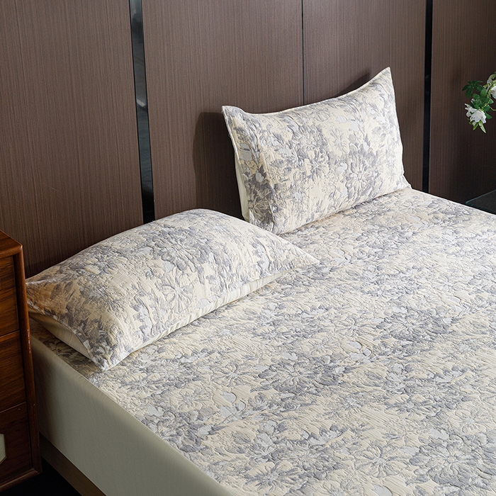 91家纺网 家纺一手货源 找家纺 悦然毛巾被 2026新款全棉三层纱A类多功能毛巾被休闲毯夏被床盖床单 森屿晚星