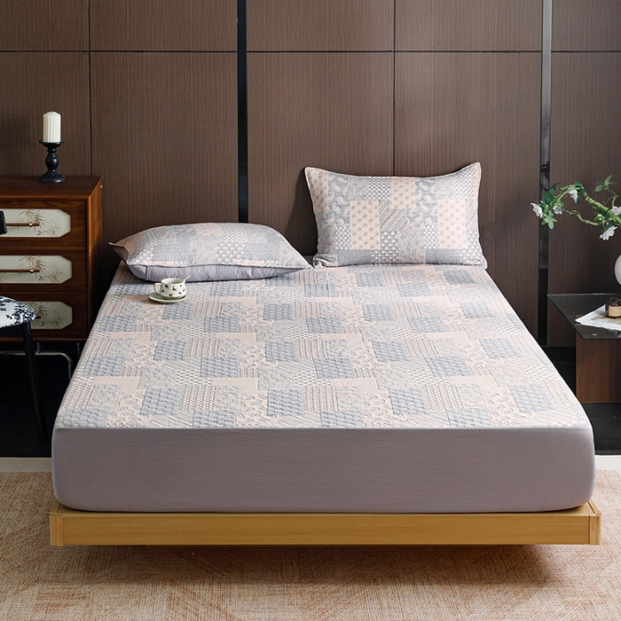 91家纺网 家纺一手货源 找家纺 悦然毛巾被 2026新款全棉三层纱A类多功能毛巾被休闲毯夏被床盖床单 拾光旧梦