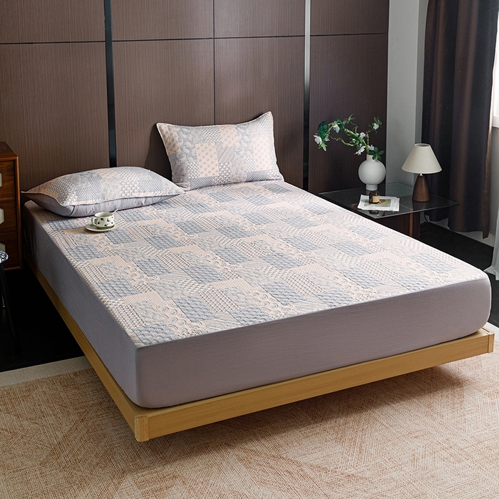 91家纺网 家纺一手货源 找家纺 悦然毛巾被 2026新款全棉三层纱A类多功能毛巾被休闲毯夏被床盖床单 拾光旧梦