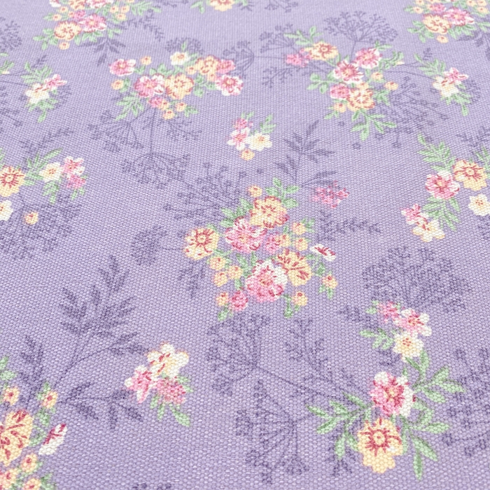 91家纺网 家纺一手货源 找家纺 漫仙阁家纺 2026新款老粗布床单系列 紫罗兰