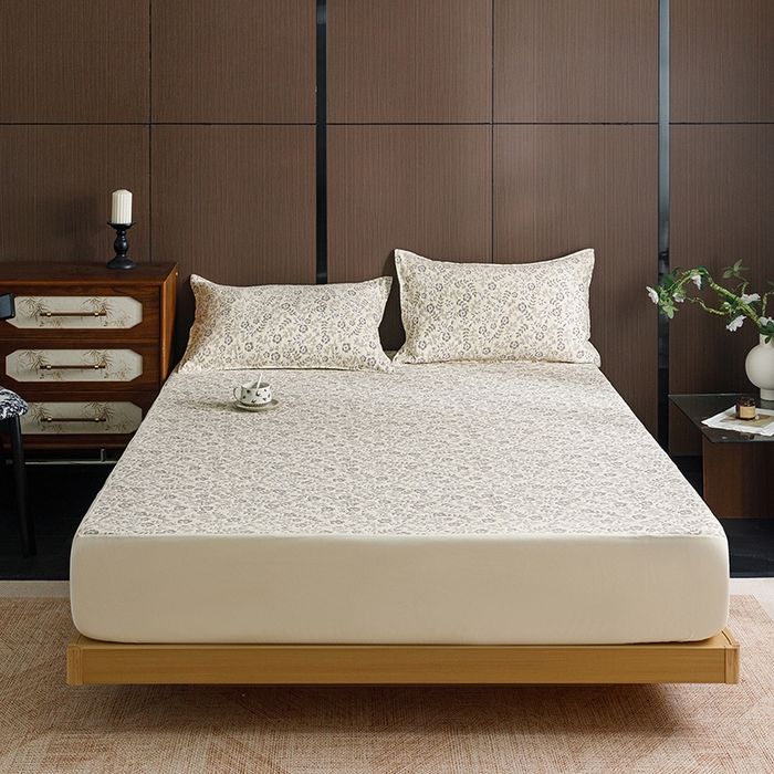 91家纺网 家纺一手货源 找家纺 悦然毛巾被 2026新款全棉三层纱A类多功能毛巾被休闲毯夏被床盖床单 织梦流年