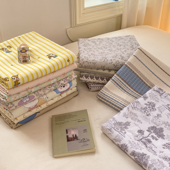 漫仙阁家纺 2026新款老粗布床单系列 组合