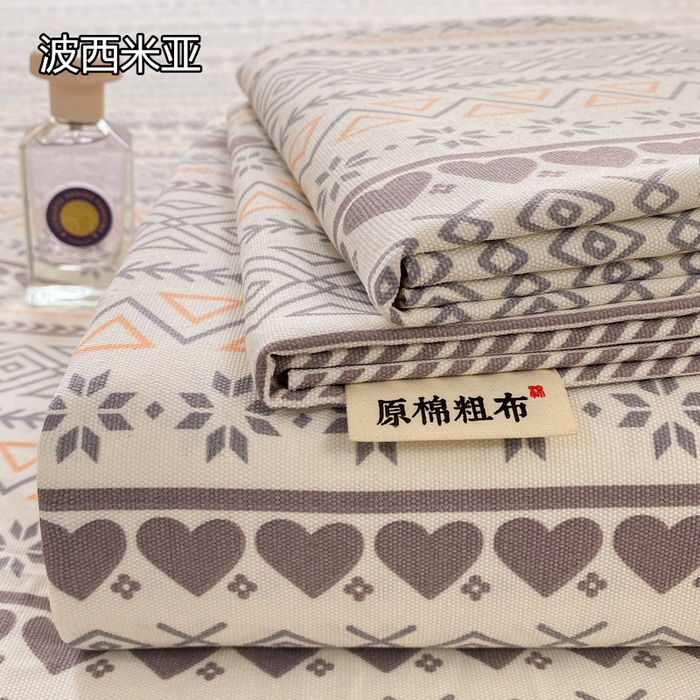 91家纺网 家纺一手货源 找家纺 （总）漫仙阁家纺 2026新款老粗布床单系列单床笠