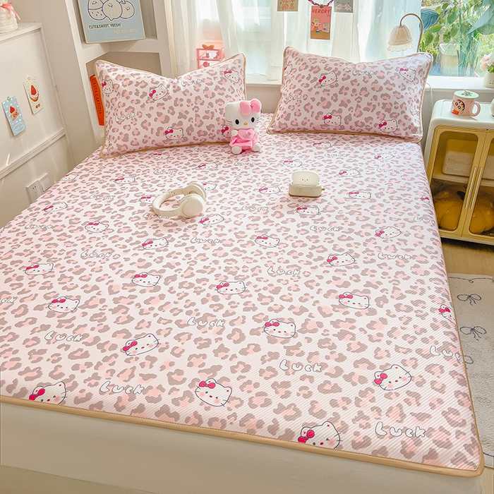 91家纺网 家纺一手货源 找家纺 （总）莱米家纺 2026新款斜纹凉感床席冰豆豆系列