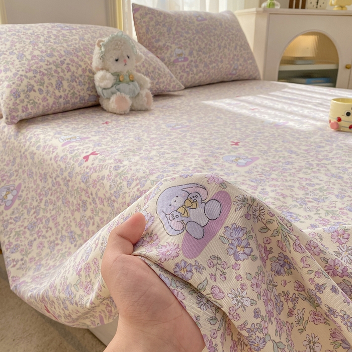 91家纺网 家纺一手货源 找家纺 （总）漫仙阁家纺 2026新款老粗布床单系列单床笠