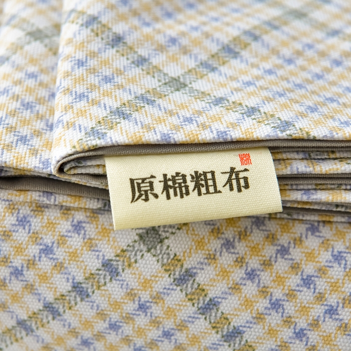 91家纺网 家纺一手货源 找家纺 星窝家纺 2026新款花边老粗布凉席三件套 初恋心语