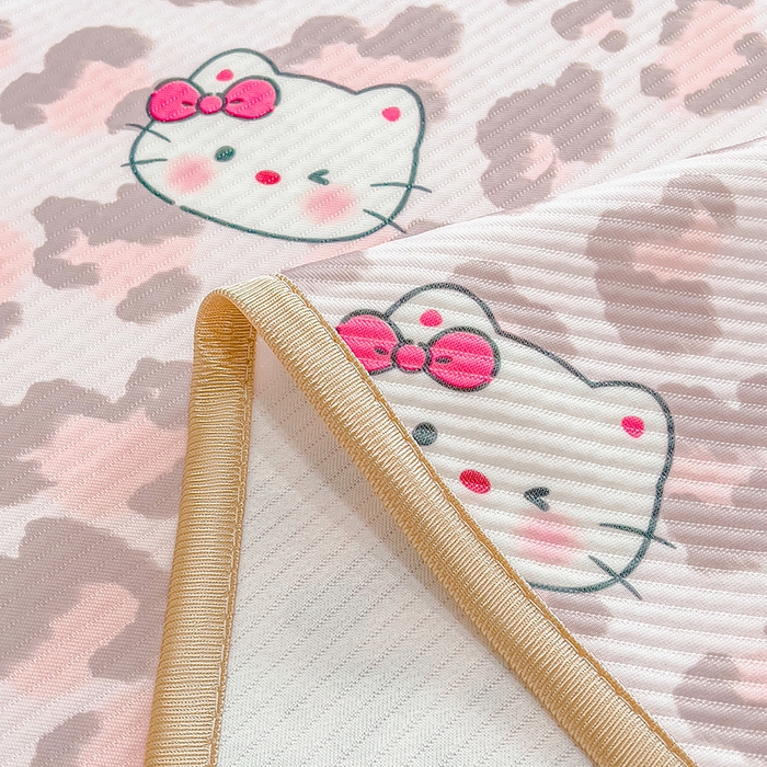 91家纺网 家纺一手货源 找家纺 （总）莱米家纺 2026新款斜纹凉感床席冰豆豆系列