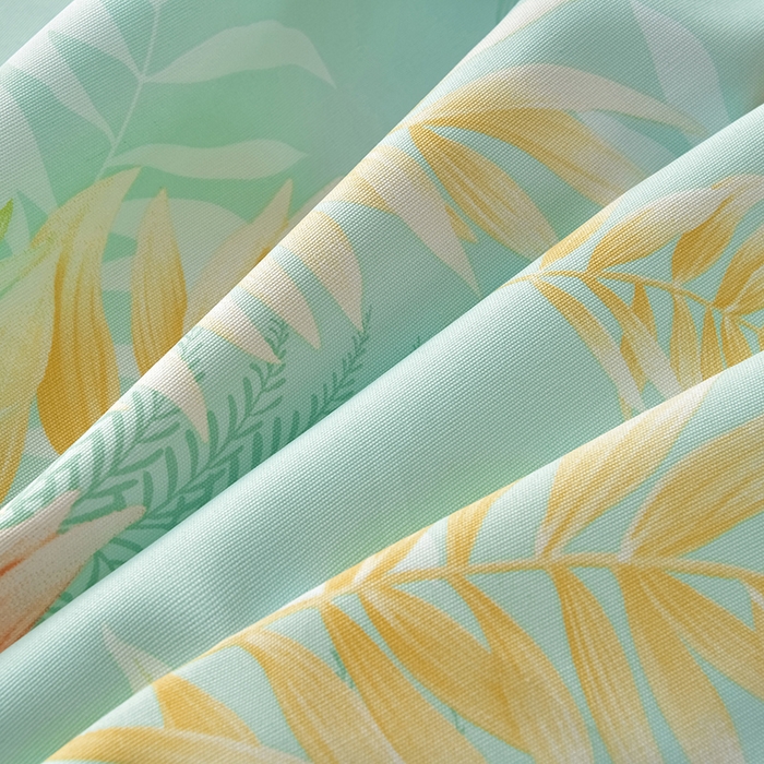 91家纺网 家纺一手货源 找家纺 星窝家纺 2026新款花边老粗布凉席三件套 春风里-绿