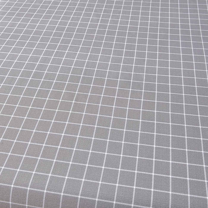 91家纺网 家纺一手货源 找家纺 星窝家纺 2026新款花边老粗布凉席三件套 浅灰雅格