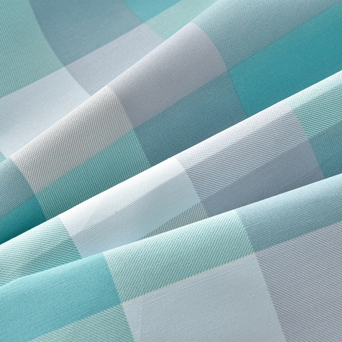 91家纺网 家纺一手货源 找家纺 星窝家纺 2026新款花边老粗布凉席三件套 青春活力-蓝